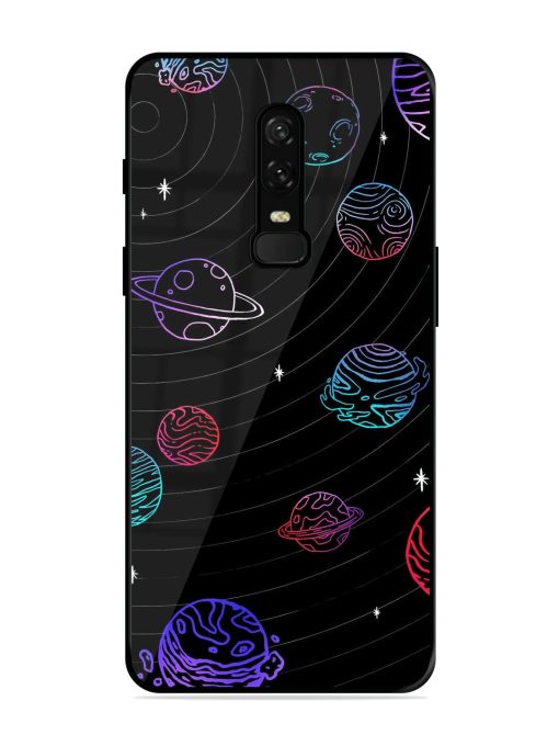 Cosmic Ballet Glossy Soft Edge Case for Oneplus 6 Chachhi