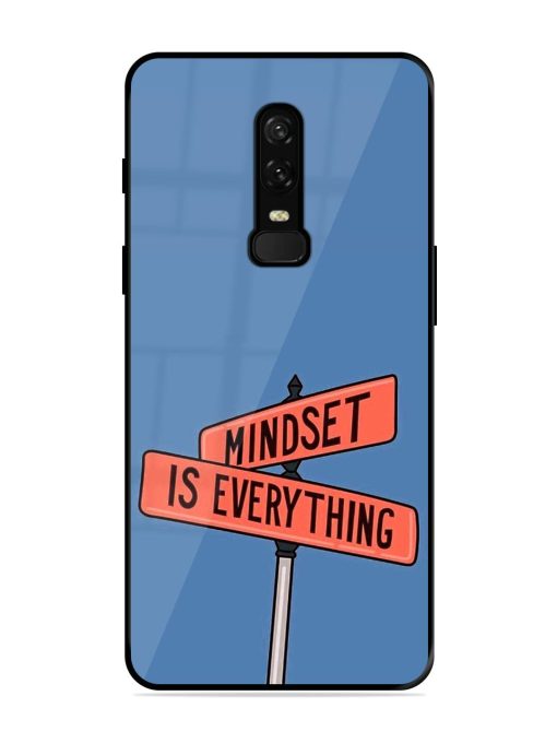 Mindset Matters Glossy Soft Edge Case for Oneplus 6 Chachhi