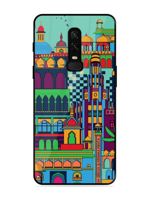 Indian Tapestry Glossy Soft Edge Case for Oneplus 6 Chachhi