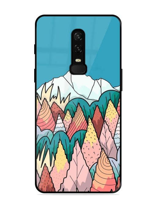 Mountain Dreamscape Glossy Soft Edge Case for Oneplus 6 Chachhi