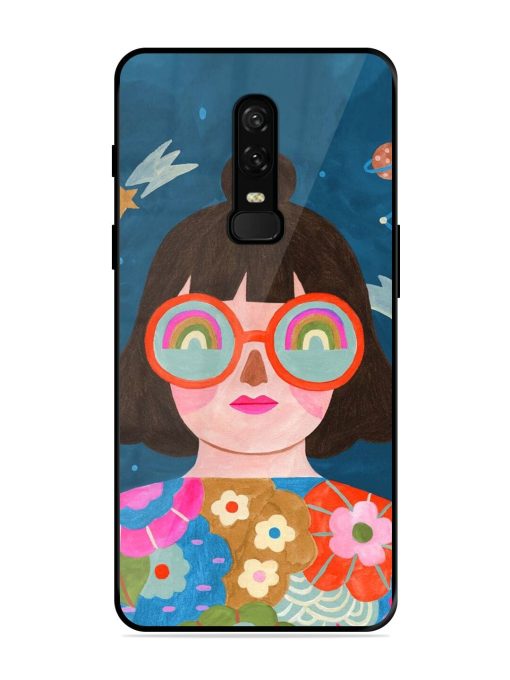 Dreamscape Vision Glossy Soft Edge Case for Oneplus 6 Chachhi