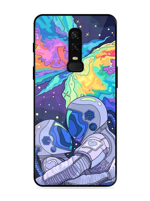 Cosmic Love Glossy Soft Edge Case for Oneplus 6 Chachhi