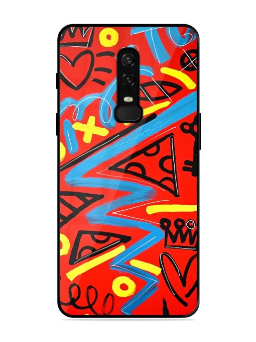 Groovy Garden Glossy Soft Edge Case for Oneplus 6 Chachhi