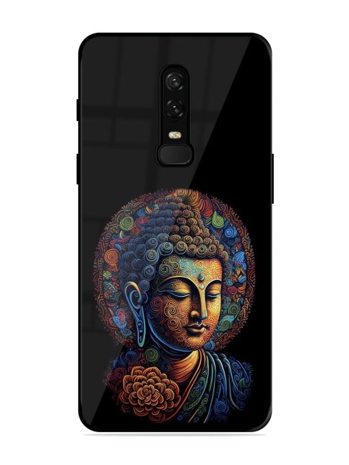 Stained Glass Serenity Glossy Soft Edge Case for Oneplus 6 Chachhi