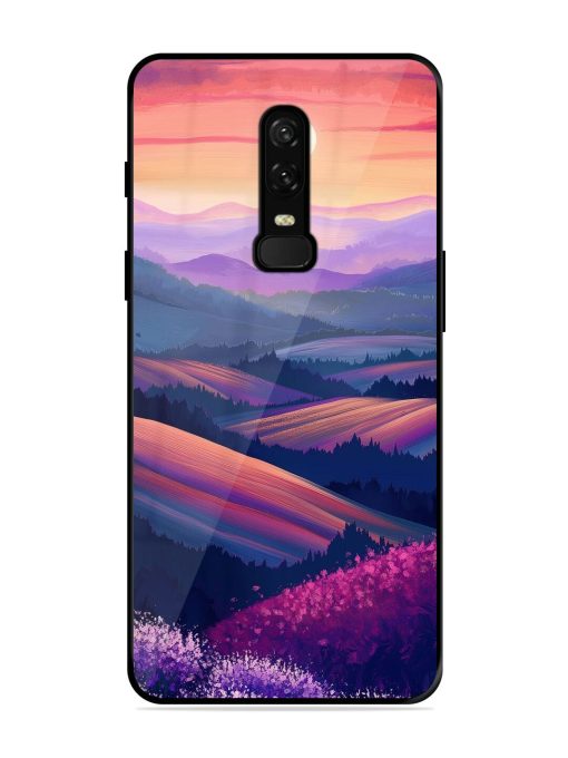 Twilight'S Embrace Glossy Soft Edge Case for Oneplus 6 Chachhi