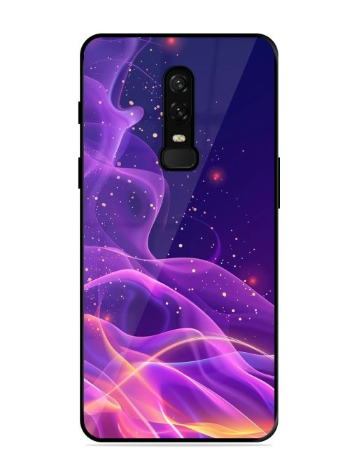 Cosmic Currents Glossy Soft Edge Case for Oneplus 6 Chachhi