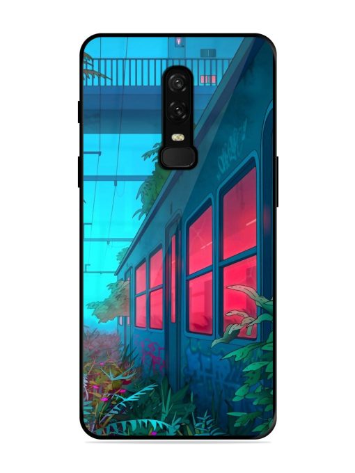 Urban Jungle Glossy Soft Edge Case for Oneplus 6 Chachhi