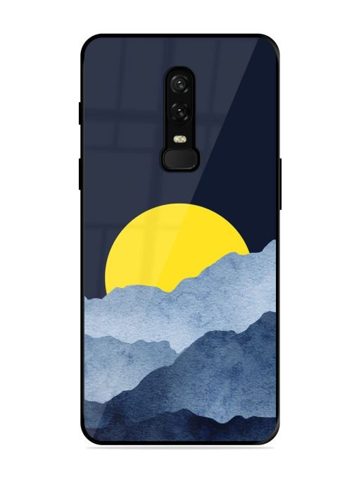 Golden Hour Horizon Glossy Soft Edge Case for Oneplus 6 Chachhi