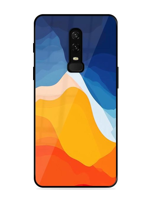 Liquid Landscape Glossy Soft Edge Case for Oneplus 6 Chachhi