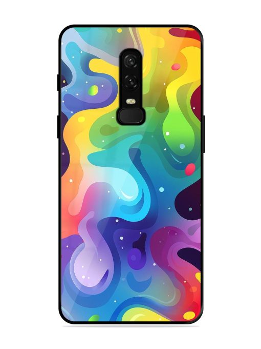 Rainbow River Glossy Soft Edge Case for Oneplus 6 Chachhi