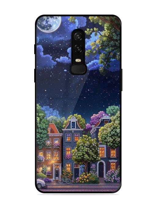 Moonlit Streets Glossy Soft Edge Case for Oneplus 6 Chachhi