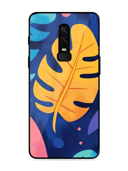 Tropical Tapestry Glossy Soft Edge Case for Oneplus 6 Chachhi