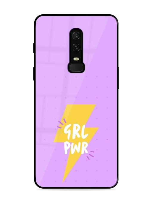 Girl Power Spark Glossy Soft Edge Case for Oneplus 6 Chachhi