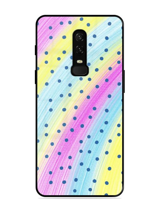 Polka Dot Paradise Glossy Soft Edge Case for Oneplus 6 Chachhi