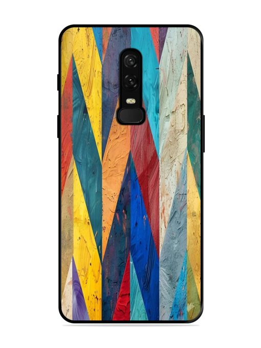 Abstract Tapestry Glossy Soft Edge Case for Oneplus 6 Chachhi