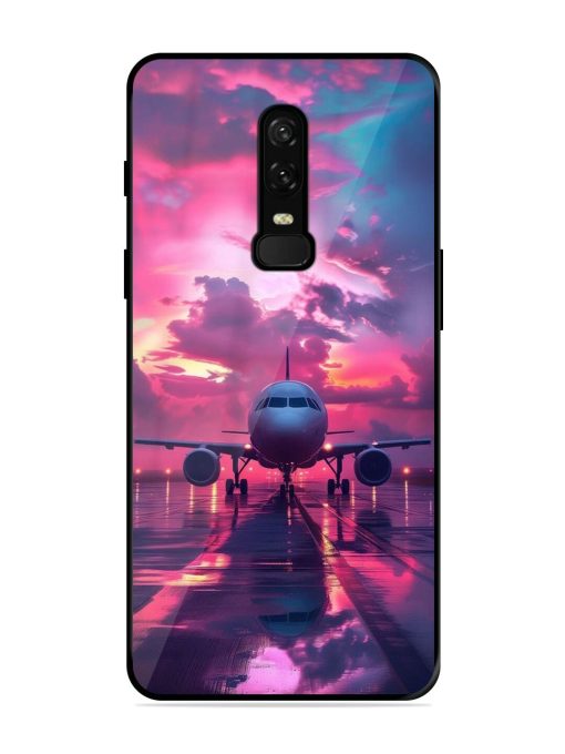 Neon Runway Glossy Soft Edge Case for Oneplus 6 Chachhi