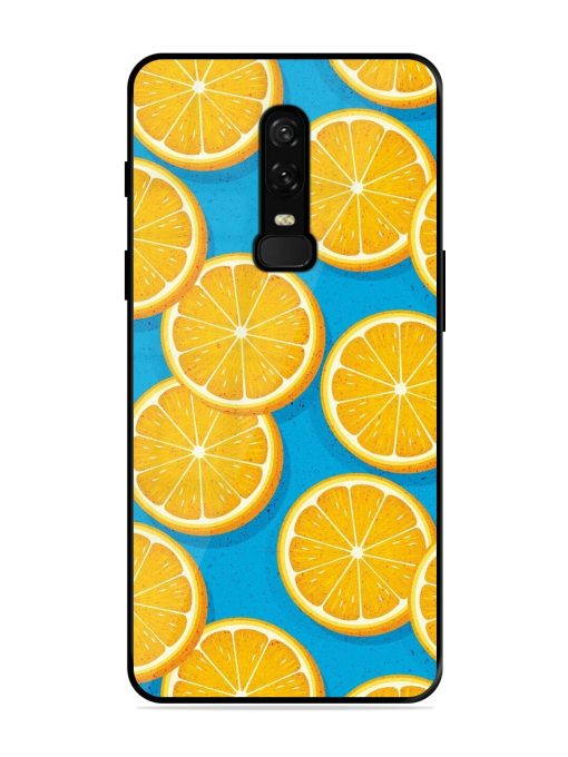 Citrus Symphony Glossy Soft Edge Case for Oneplus 6 Chachhi