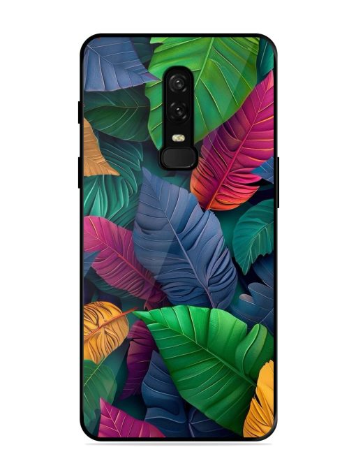 Tropical Tapestry Glossy Soft Edge Case for Oneplus 6 Chachhi