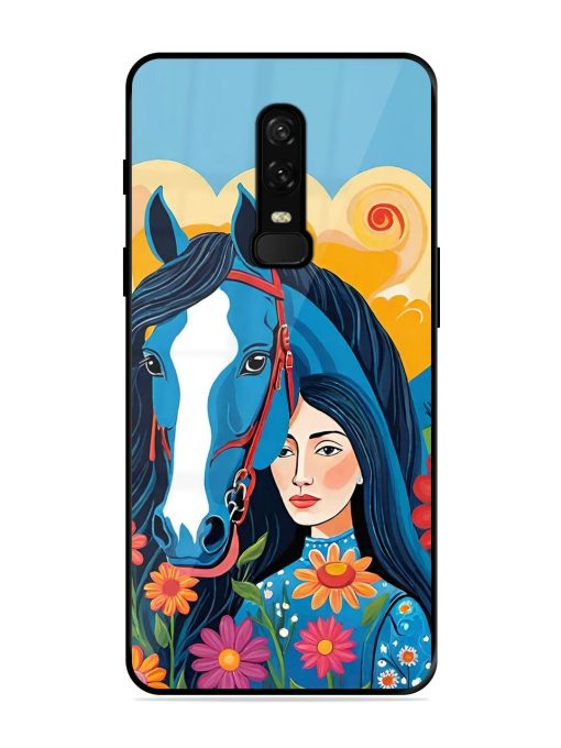 Equine Enchantment Glossy Soft Edge Case for Oneplus 6 Chachhi