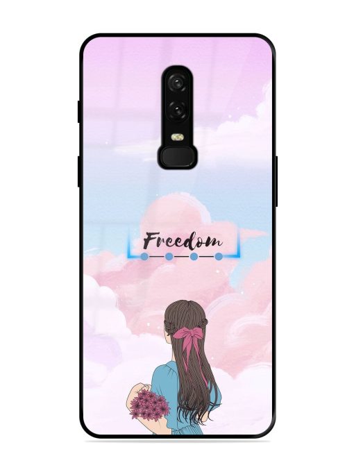 Skyward Dreams Glossy Soft Edge Case for Oneplus 6 Chachhi