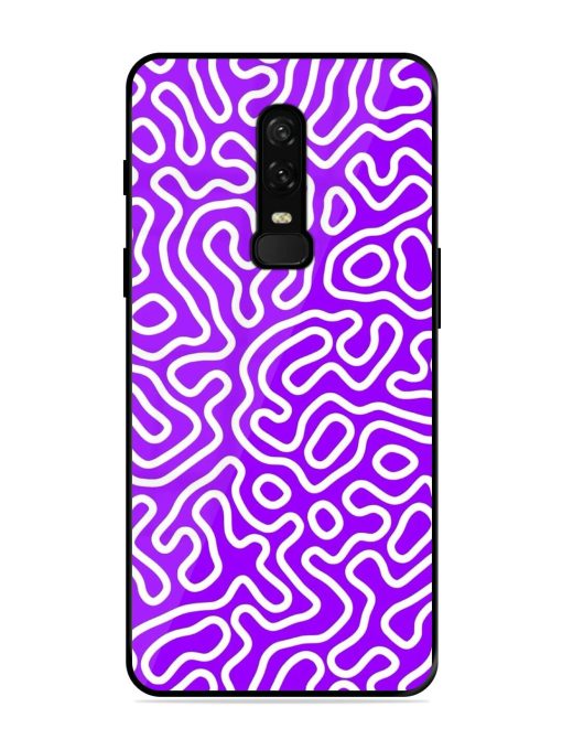 Wavy Wonder Glossy Soft Edge Case for Oneplus 6 Chachhi