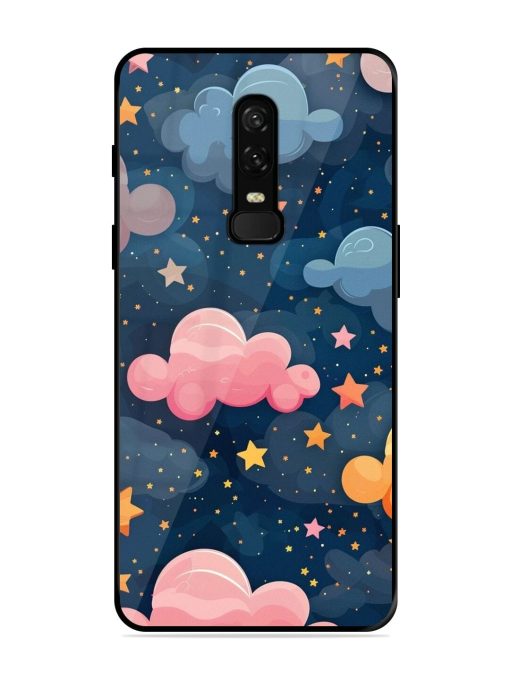 Twinkling Dreams Glossy Soft Edge Case for Oneplus 6 Chachhi