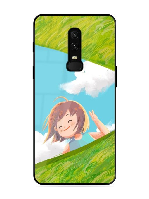 I'M On My Way Glossy Soft Edge Case for Oneplus 6 Chachhi