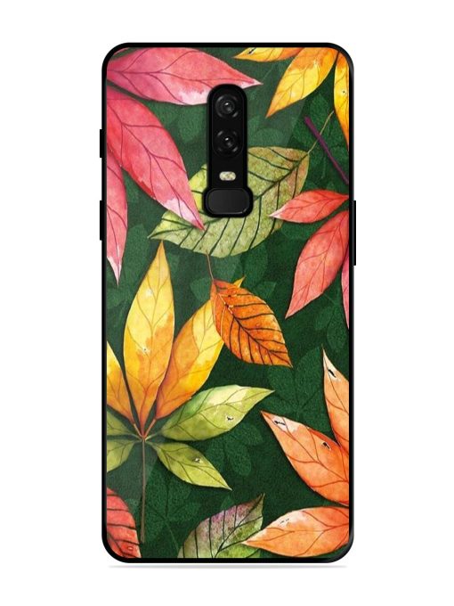 Autumn'S Embrace Glossy Soft Edge Case for Oneplus 6 Chachhi