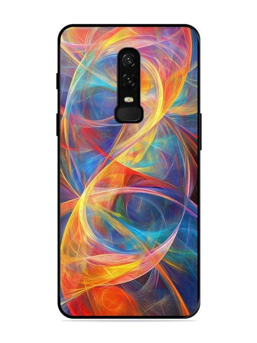 Cosmic Currents Glossy Soft Edge Case for Oneplus 6 Chachhi