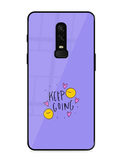 Smiling Through It All Glossy Soft Edge Case for Oneplus 6 Chachhi