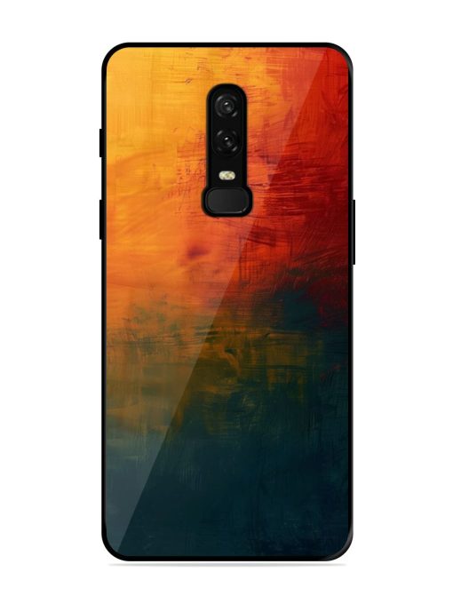 Golden Hour Canvas Glossy Soft Edge Case for Oneplus 6 Chachhi