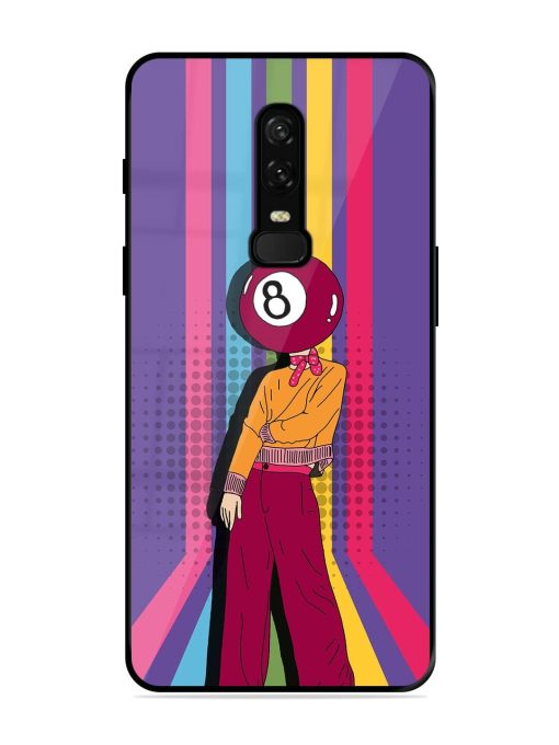 Eight Ball Fashionista Glossy Soft Edge Case for Oneplus 6 Chachhi