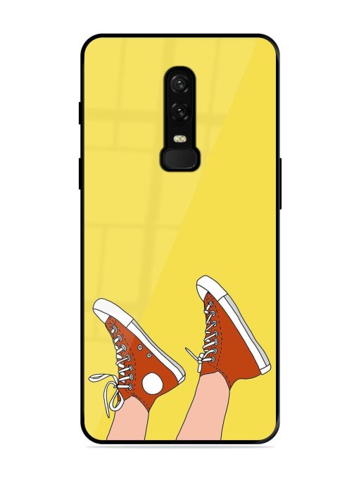 Kicking Back Glossy Soft Edge Case for Oneplus 6 Chachhi