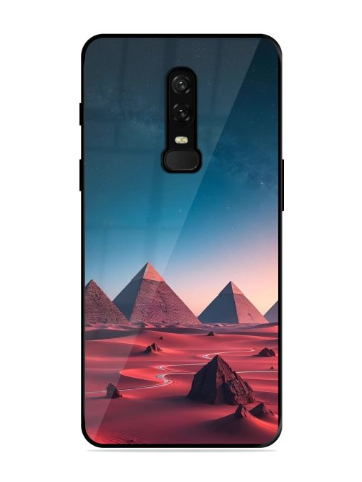 Ancient Wonders Sky Glossy Soft Edge Case for Oneplus 6 Chachhi