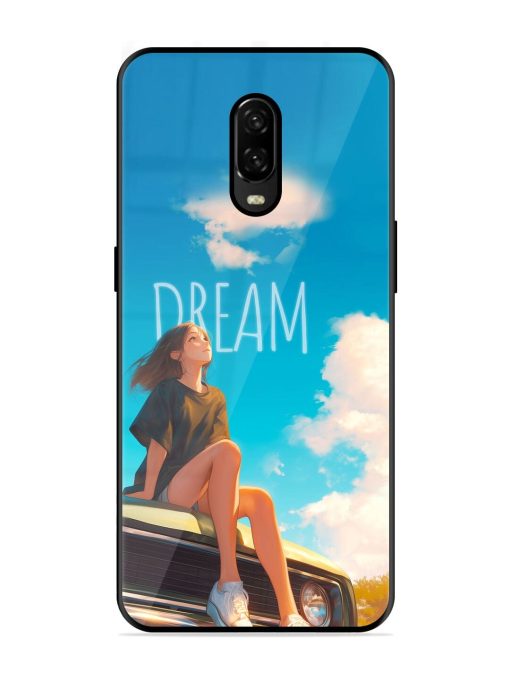 Girly Dream Art Glossy Soft Edge Case for Oneplus 6T Chachhi