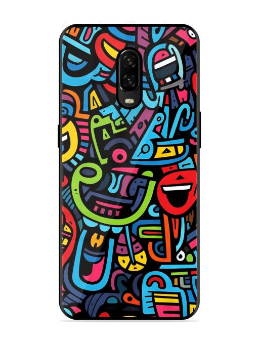 Doodlephoria Glossy Soft Edge Case for Oneplus 6T Chachhi