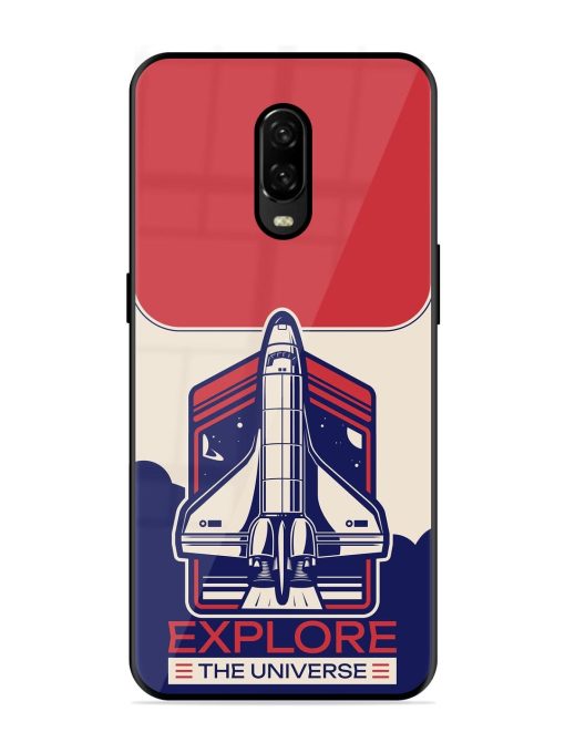 Cosmic Voyage Glossy Soft Edge Case for Oneplus 6T Chachhi