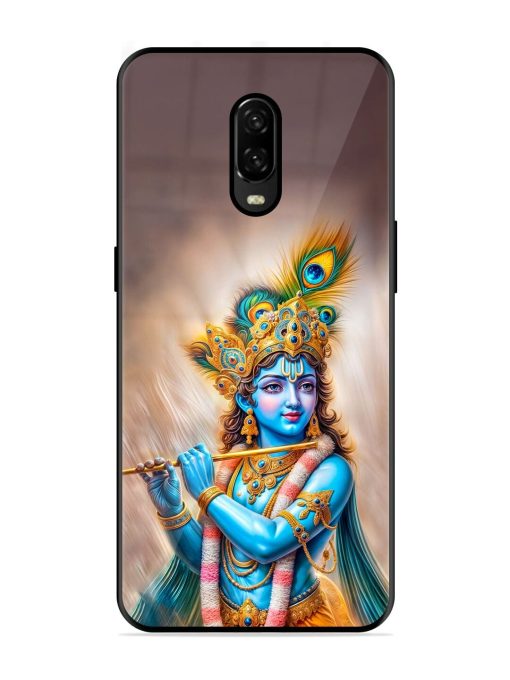 Divine Krishna Glossy Soft Edge Case for Oneplus 6T Chachhi