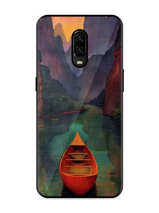 Serene Passage Glossy Soft Edge Case for Oneplus 6T Chachhi