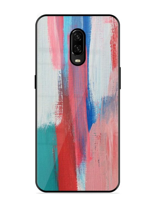 Colorful Chaos Glossy Soft Edge Case for Oneplus 6T Chachhi