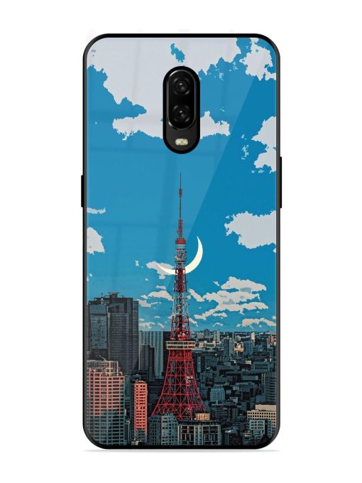 Tokyo Twilight Glossy Soft Edge Case for Oneplus 6T Chachhi