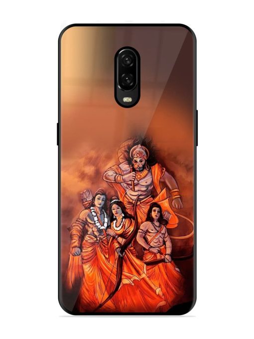 Sita Ram Glossy Soft Edge Case for Oneplus 6T Chachhi