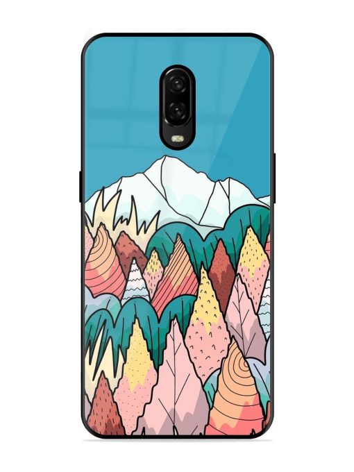 Mountain Dreamscape Glossy Soft Edge Case for Oneplus 6T Chachhi