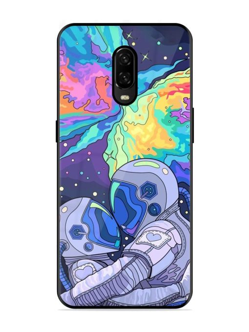 Cosmic Love Glossy Soft Edge Case for Oneplus 6T Chachhi