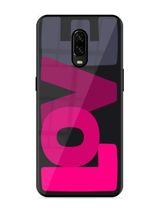 Pixelated Pastel Glossy Soft Edge Case for Oneplus 6T Chachhi