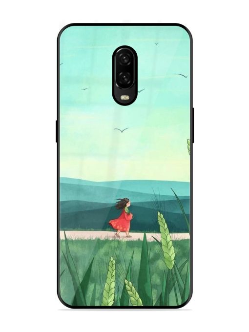 Solitude'S Serenity Glossy Soft Edge Case for Oneplus 6T Chachhi