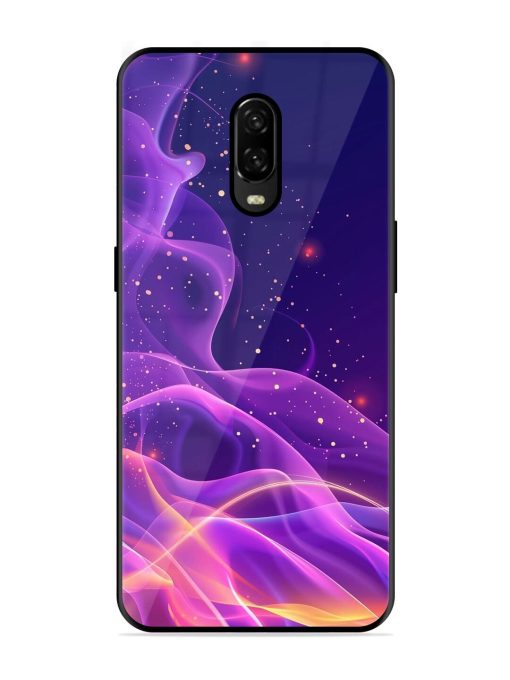 Cosmic Currents Glossy Soft Edge Case for Oneplus 6T Chachhi