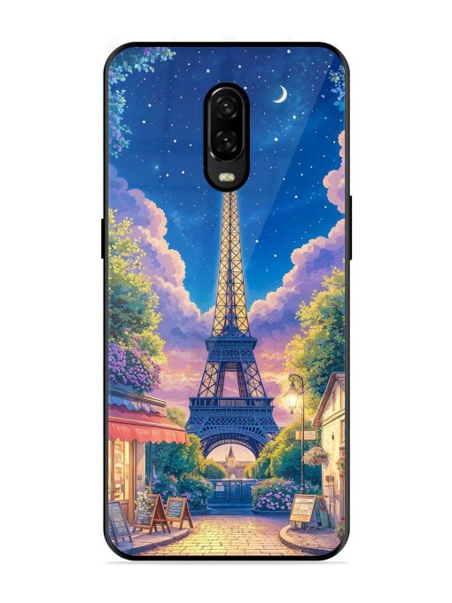 Twilight In Paris Glossy Soft Edge Case for Oneplus 6T Chachhi