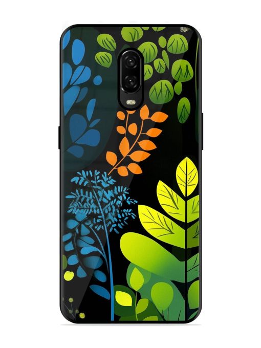 Midnight Garden Glossy Soft Edge Case for Oneplus 6T Chachhi