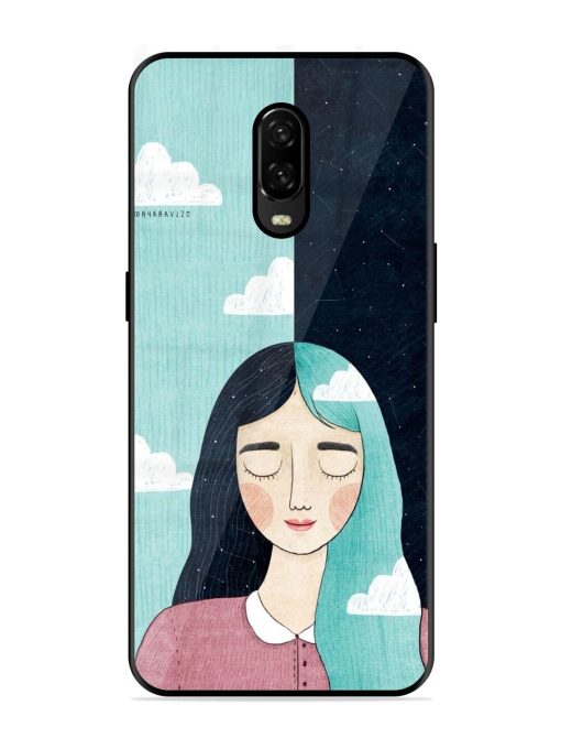 Between Day And Night Glossy Soft Edge Case for Oneplus 6T Chachhi